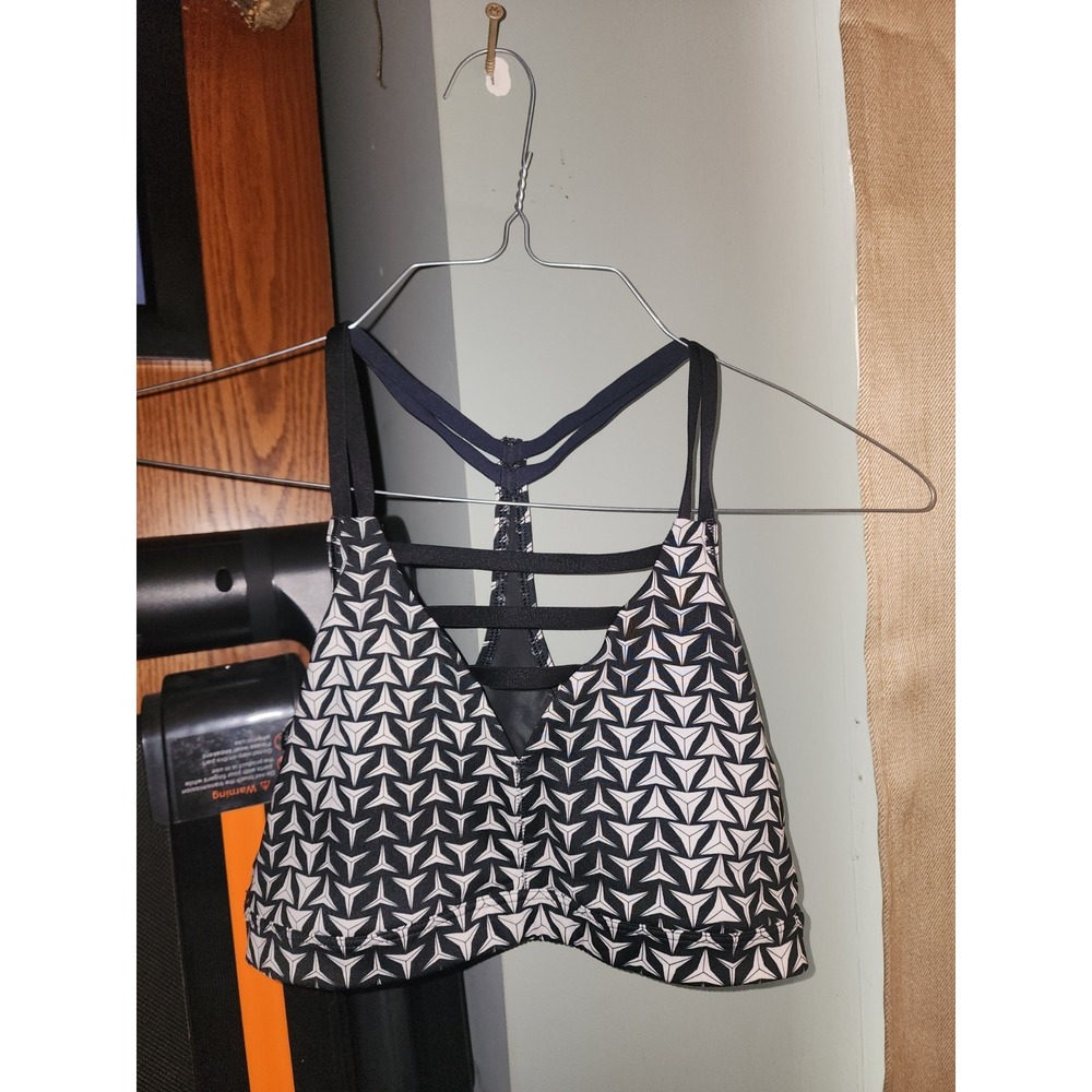 Victoria Sport Women's Sports Bra Made By Victoria Secret Black And White Large